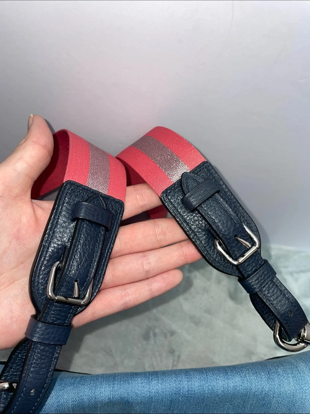 NWT Coach ‘Jes’ Denim Messenger Crossbody